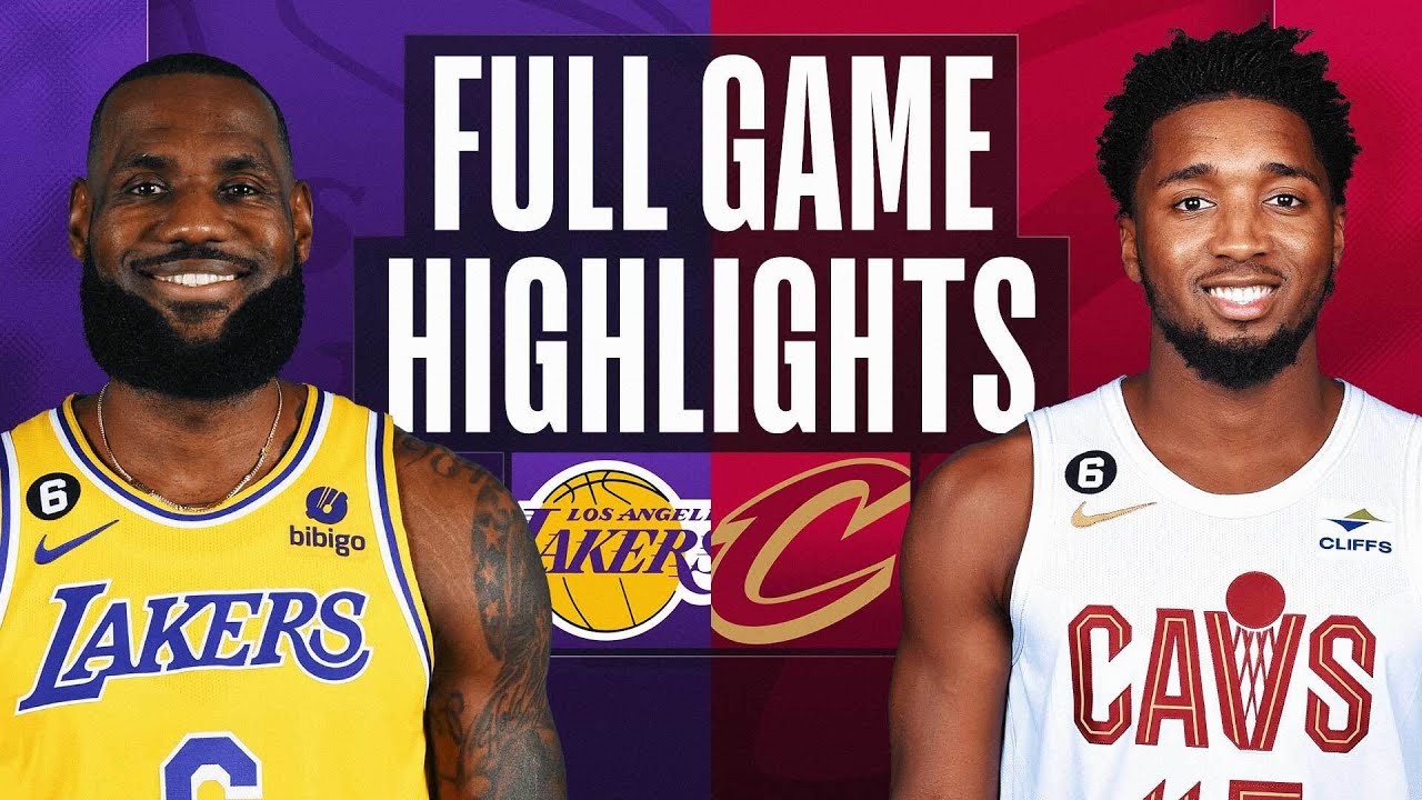 LAKERS at CAVALIERS | NBA FULL GAME HIGHLIGHTS