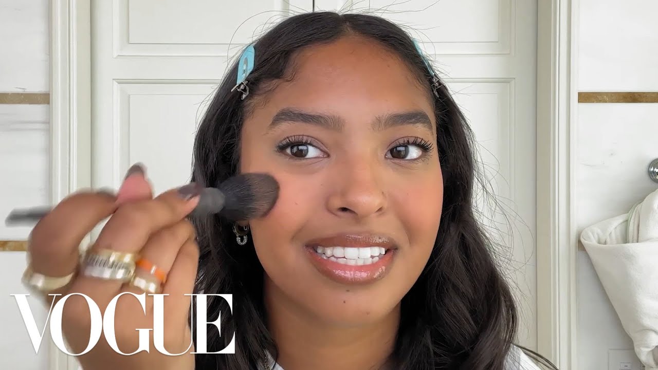 Model Natalia Bryant’s Guide to Sensitive Skin Care & Winged Eyeliner | Beauty Secrets | Vogue