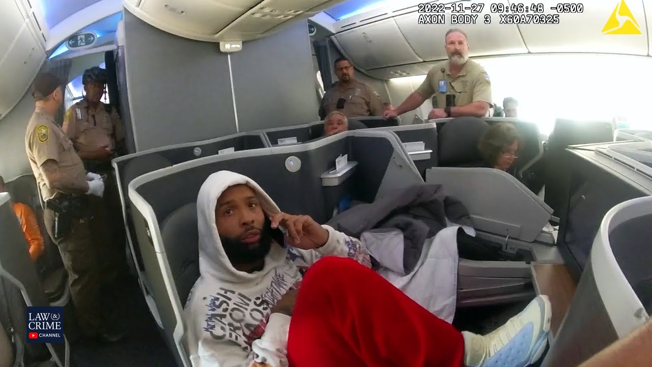 NFL Star Odell Beckham Jr. Kicked Off Airplane by Florida Cops — Full Bodycam