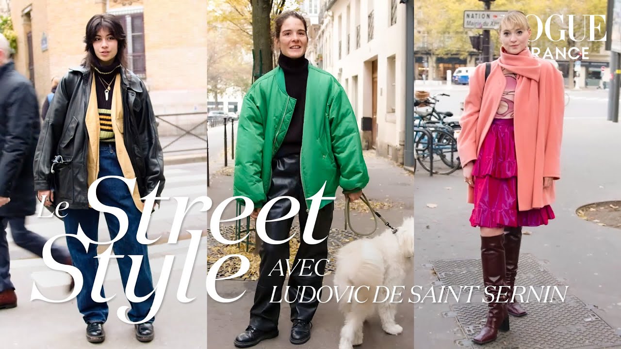 What are People Wearing in Paris during Winter ? Ft. Ludovic de Saint Sernin | Vogue France