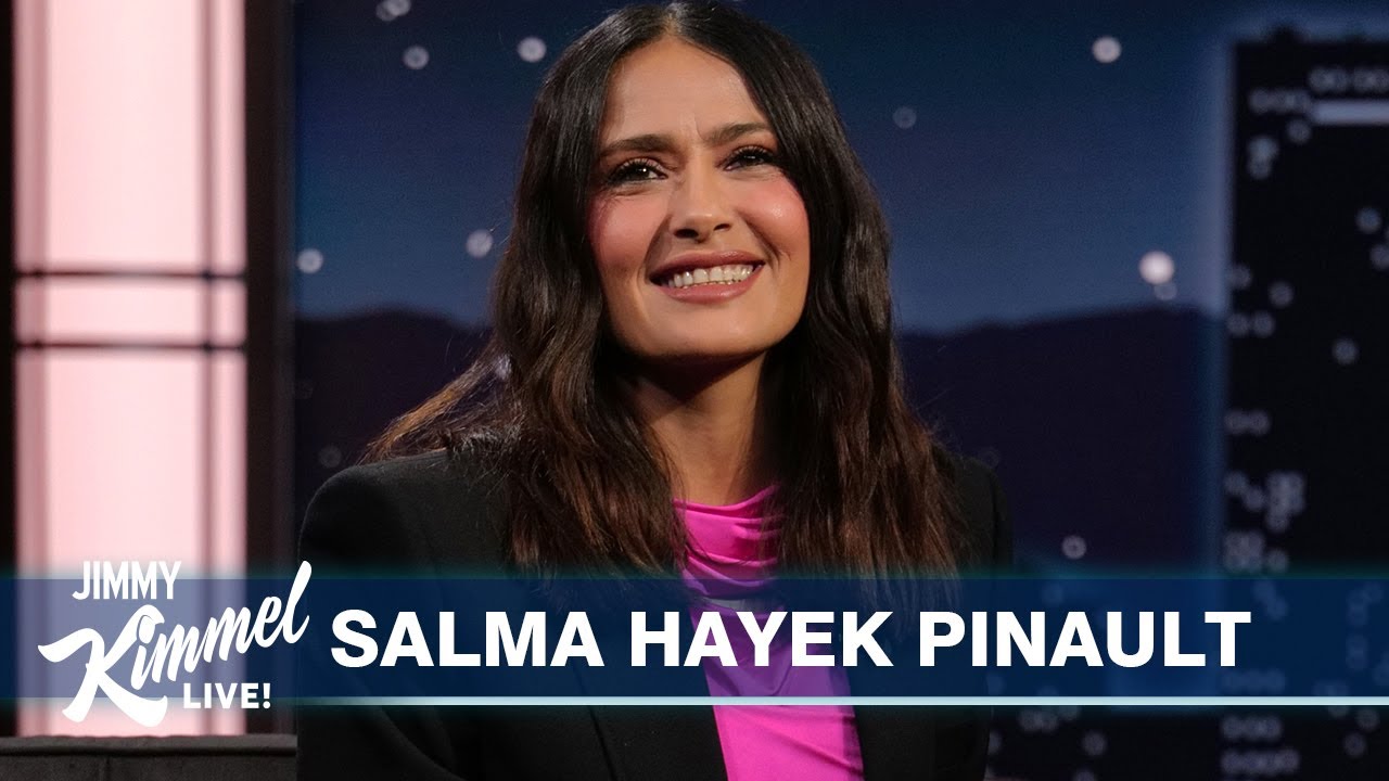 Salma Hayek Pinault on Crazy Lap Dance from Channing Tatum, Bad Stage Fright & Hiding from Paparazzi