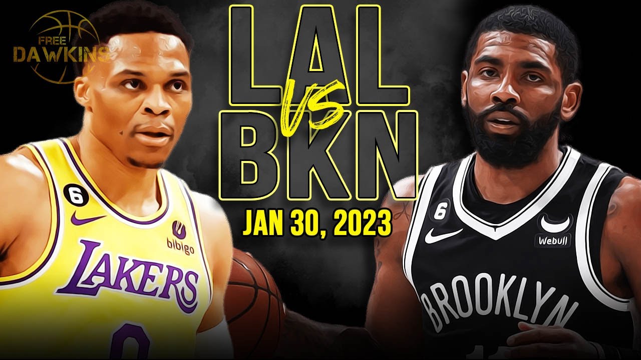 Los Angeles Lakers vs Brooklyn Nets Full Game Highlights