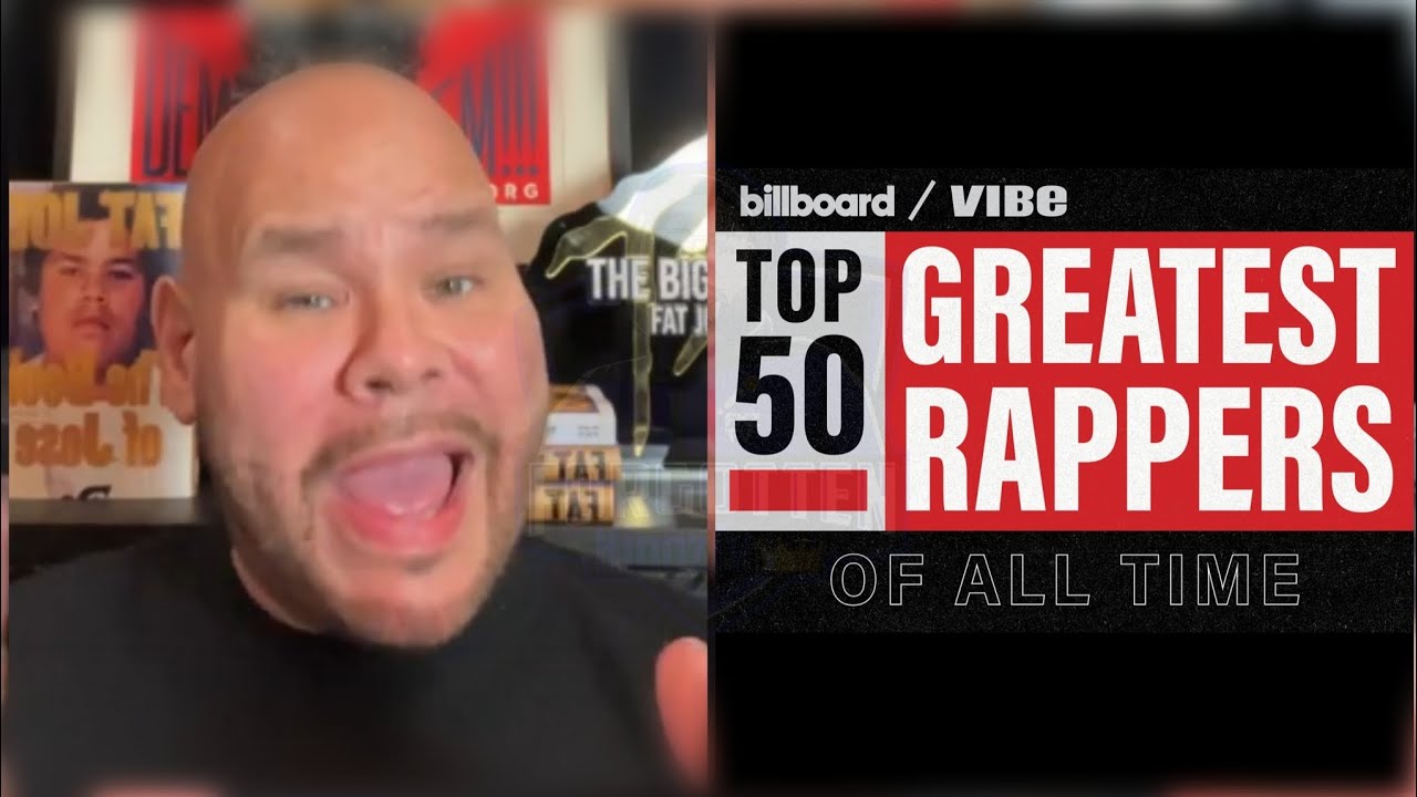 Fat Joe REACTS To Ice Cube & Ja Rule DISSING Billboard Top 50 Rappers Of All Time List