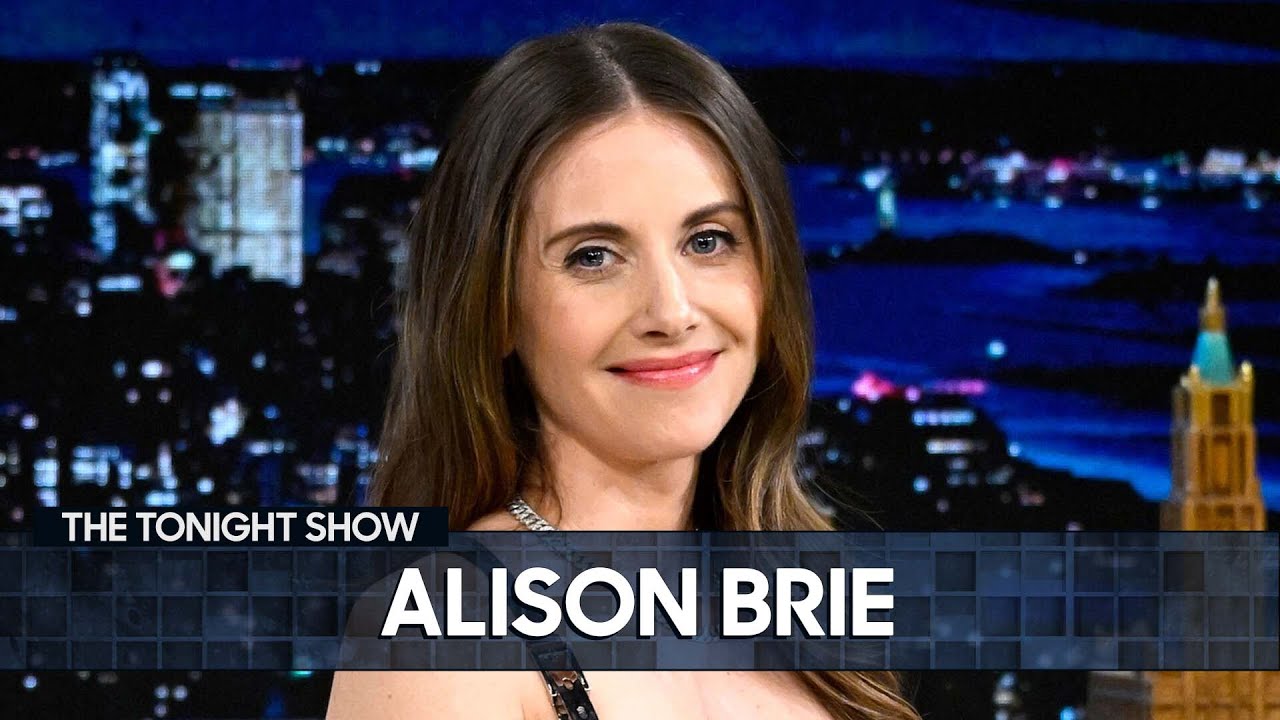 Alison Brie Freestyle Raps the Plot of Somebody I Used to Know | The Tonight Show