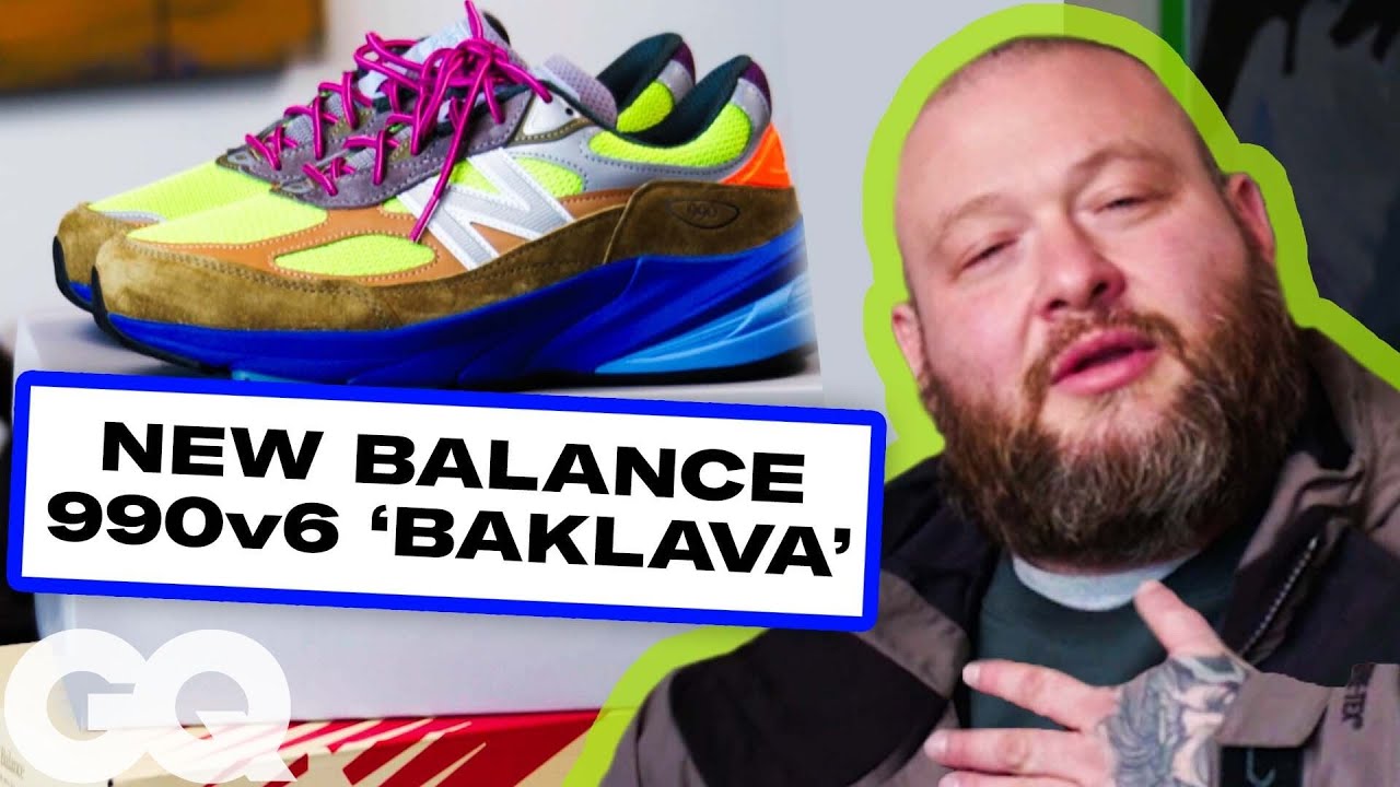 Action Bronson Shows Off His Sneaker Collection & New “Baklava” x New Balance | GQ