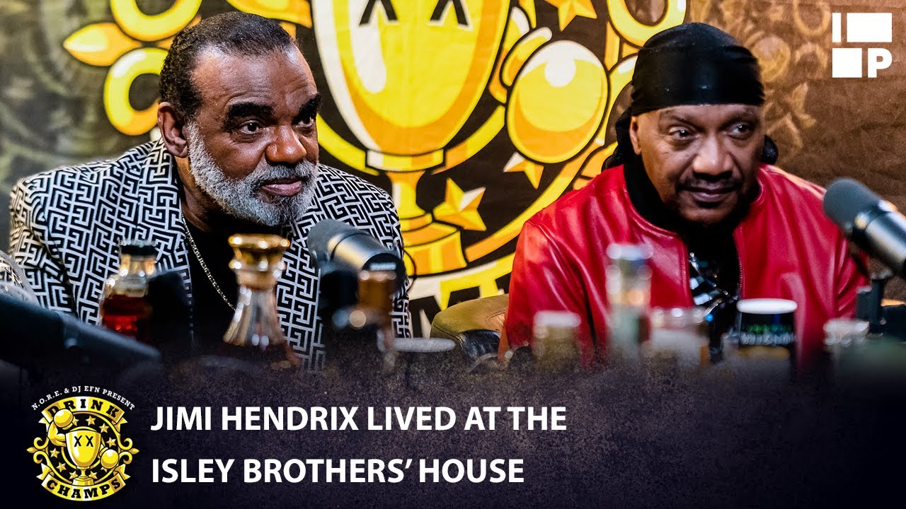 Jimi Hendrix Lived At The Isley Brothers’ House | Drink Champs