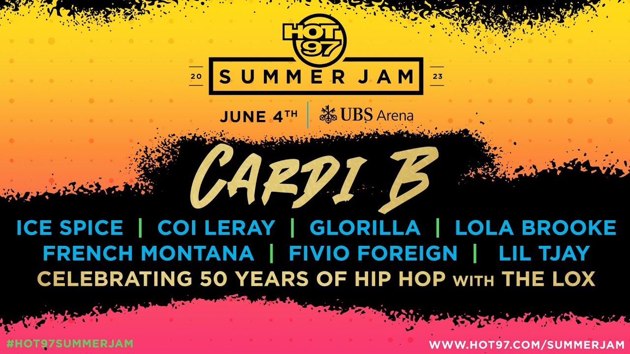 HOT 97 Summer Jam 2023 Goes Down Sunday, June 4 At UBS Arena!