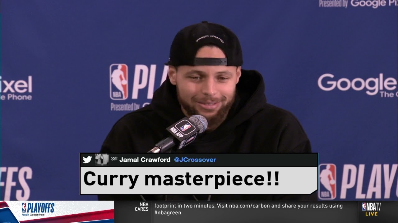 Steph Curry talks 50 PTS, Game 7 win & the Lakers, Full Postgame Interview 🎤