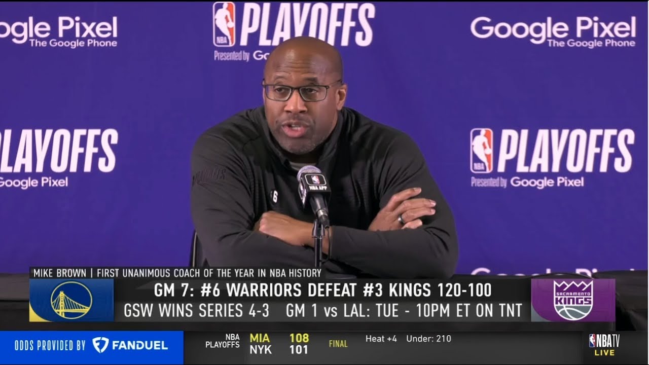 Steph Curry scares the hell out of me! -Mike Brown on Kings 120-100 embarrassing loss to Warriors