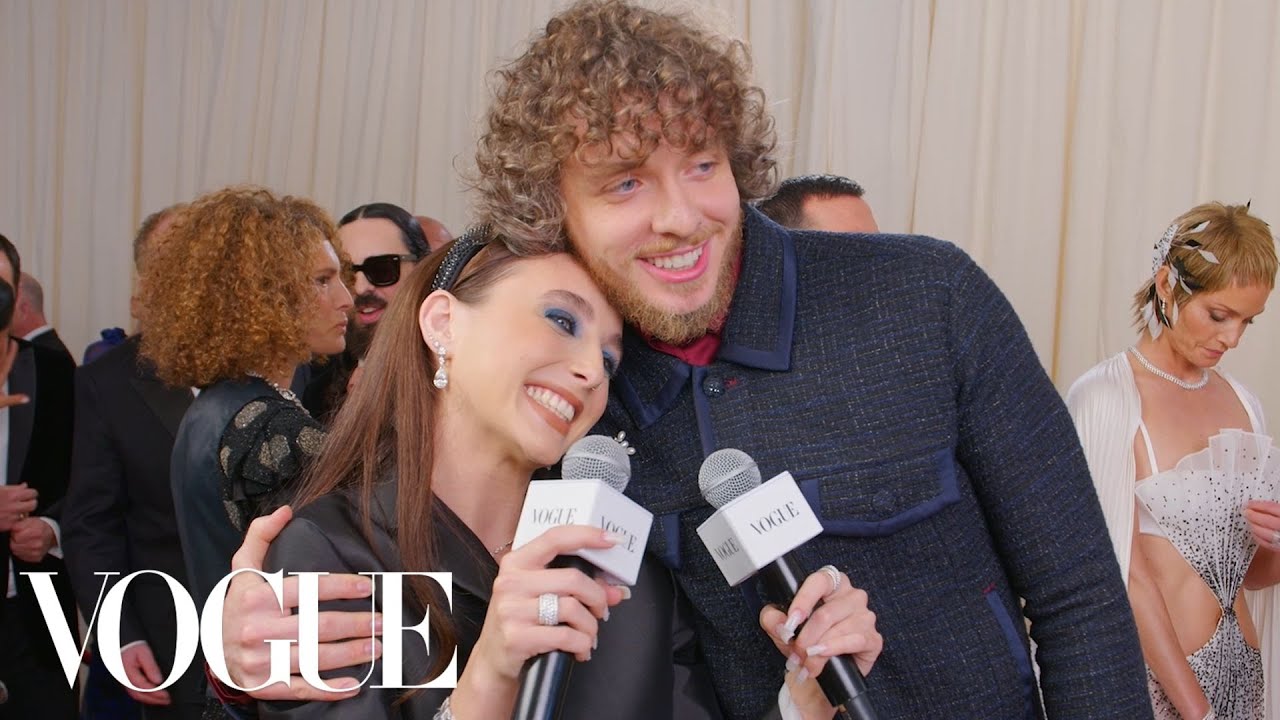 Jack Harlow & Emma Chamberlain Reunite at the Met Gala | Met Gala 2023 With Emma Chamberlain