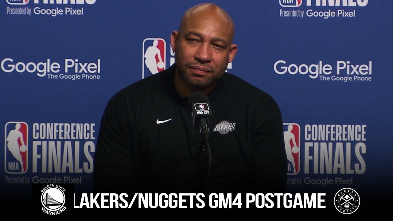 Lakers Coach Darvin Ham Reacts To Game 4 vs Nuggets |