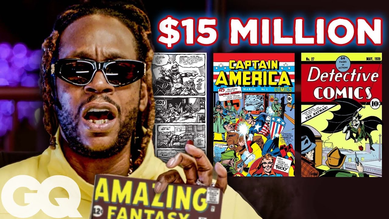 2 Chainz Checks Out $5 Million Worth of Comic Books | Most Expensivest | GQ