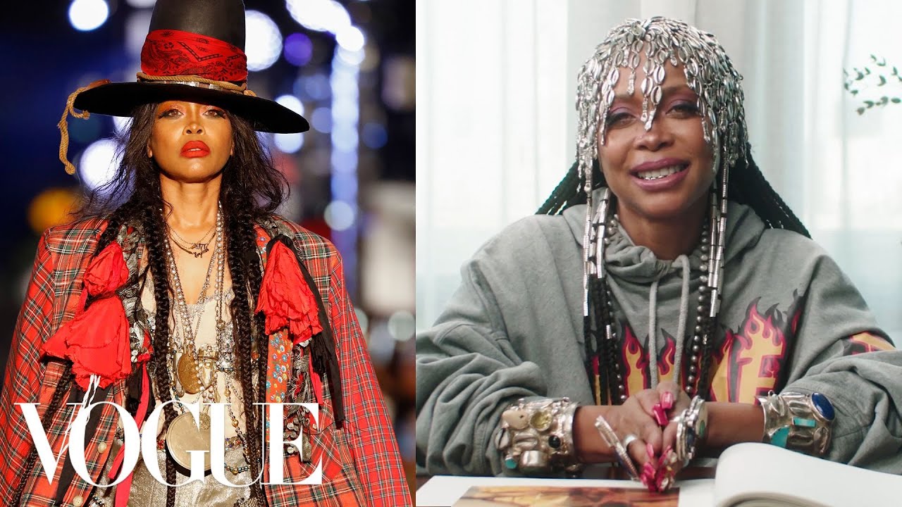 Erykah Badu Breaks Down 11 Looks From 1997 to Now | Life in Looks | Vogue