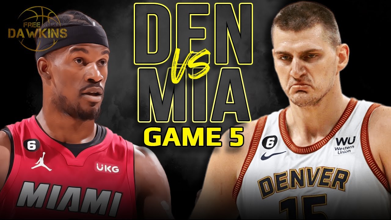 Denver Nuggets vs Miami Heat Game 5 Full Highlights | 2023 NBA Finals |