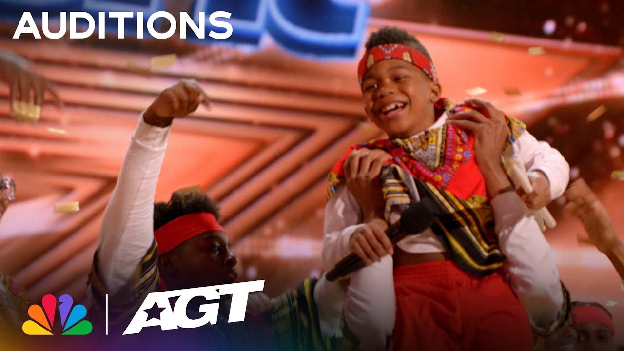 Golden Buzzer: Chioma & The Atlanta Drum Academy leave Terry Crews in awe! | Auditions | AGT 2023