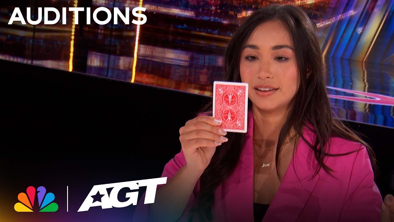 Anna DeGuzman: Magician is SHOCKED by her own MAGIC! | Auditions | AGT 2023