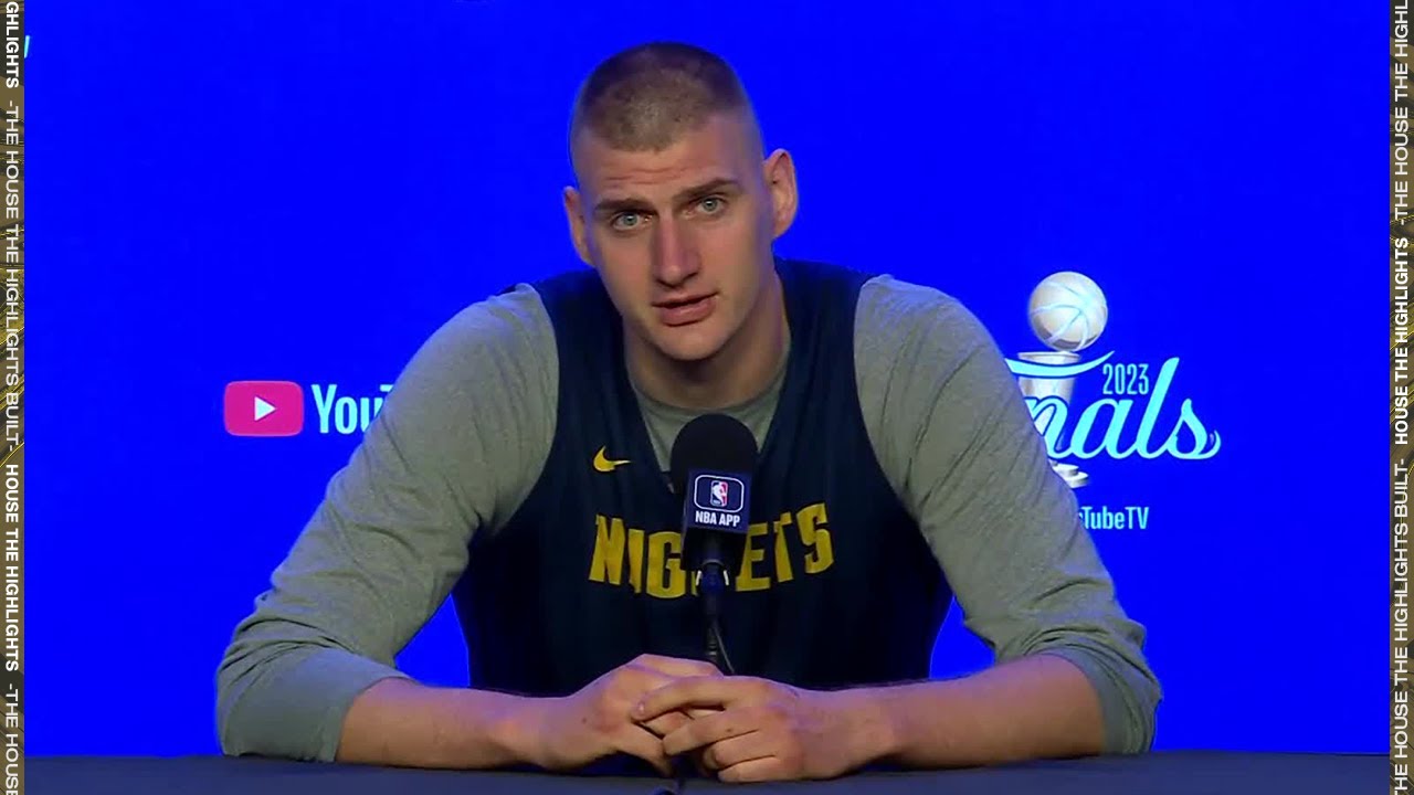 Nikola Jokic talks Miami Heat and Game 1, FULL Interview | 2023 NBA Finals Media Day