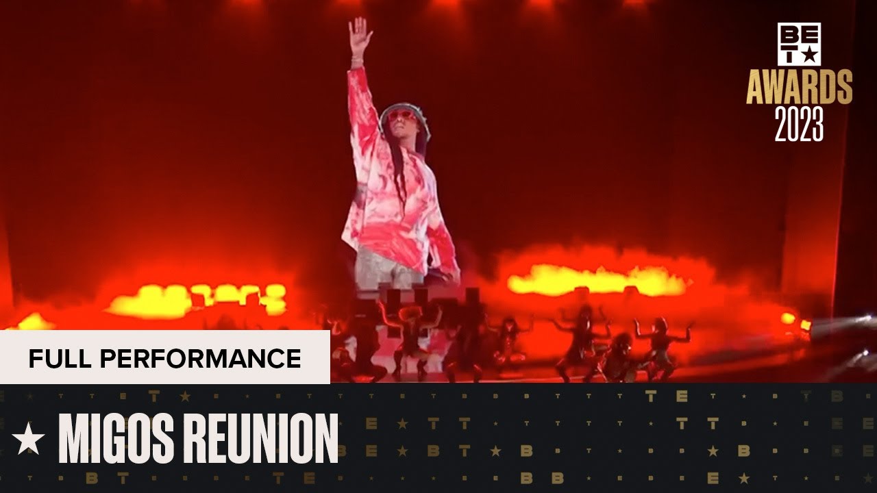 Migos Came Together For Legendary Reunion Performance Honoring Takeoff ONLY On BET! | BET Awards ’23