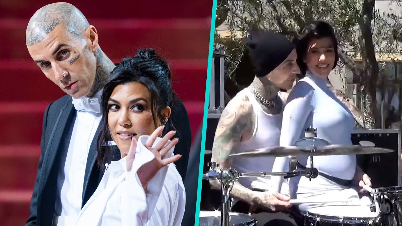 Kourtney Kardashian & Travis Barker Reveal Sex Of Their Baby