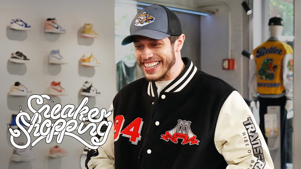 Pete Davidson Goes Sneaker Shopping With Complex