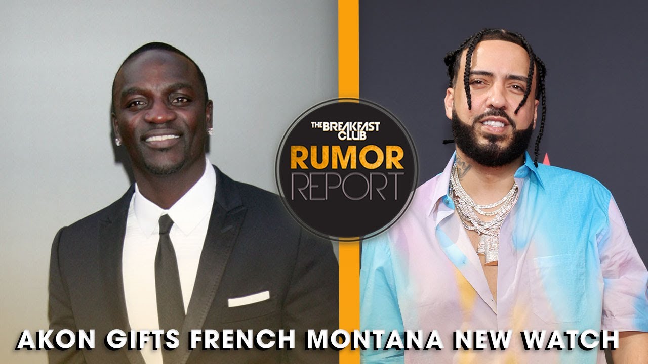 Akon Makes Gifts French Montana New Watch After Originally Gifting Fake One +More