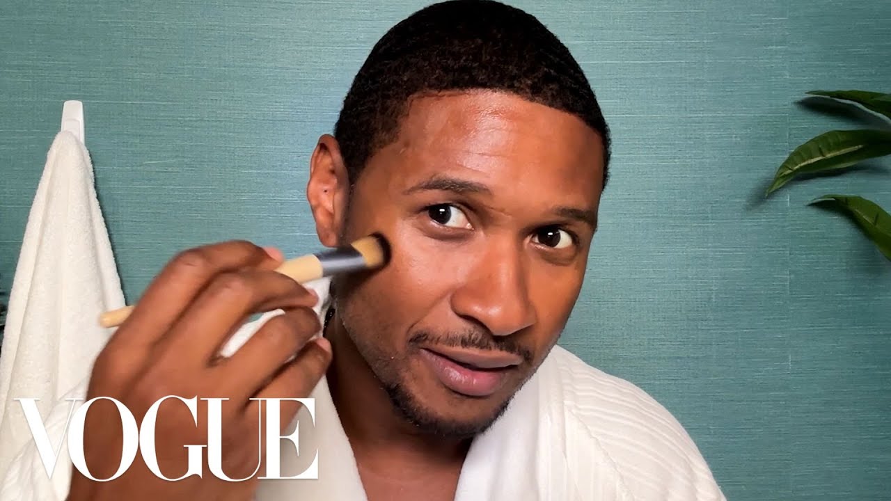 Usher’s Pre-Show Skin Care and Wellness Routine | Beauty Secrets | Vogue