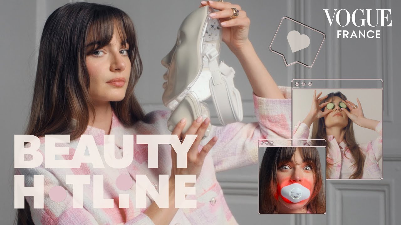 Mara Lafontan Examines French Beauty Trends | Beauty Hotline | Vogue France