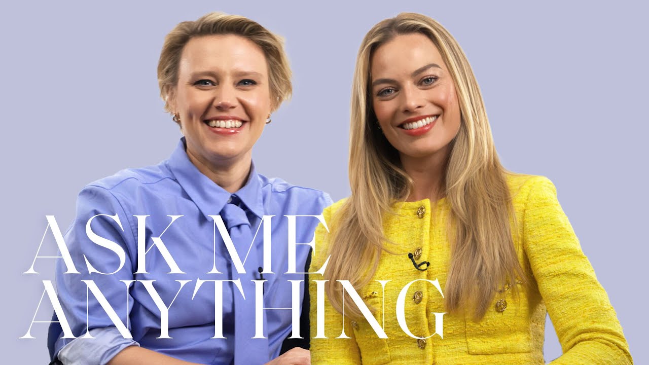 ‘Barbie’ Stars Margot Robbie & Kate McKinnon Describe BIG KEN ENERGY | Ask Me Anything | ELLE