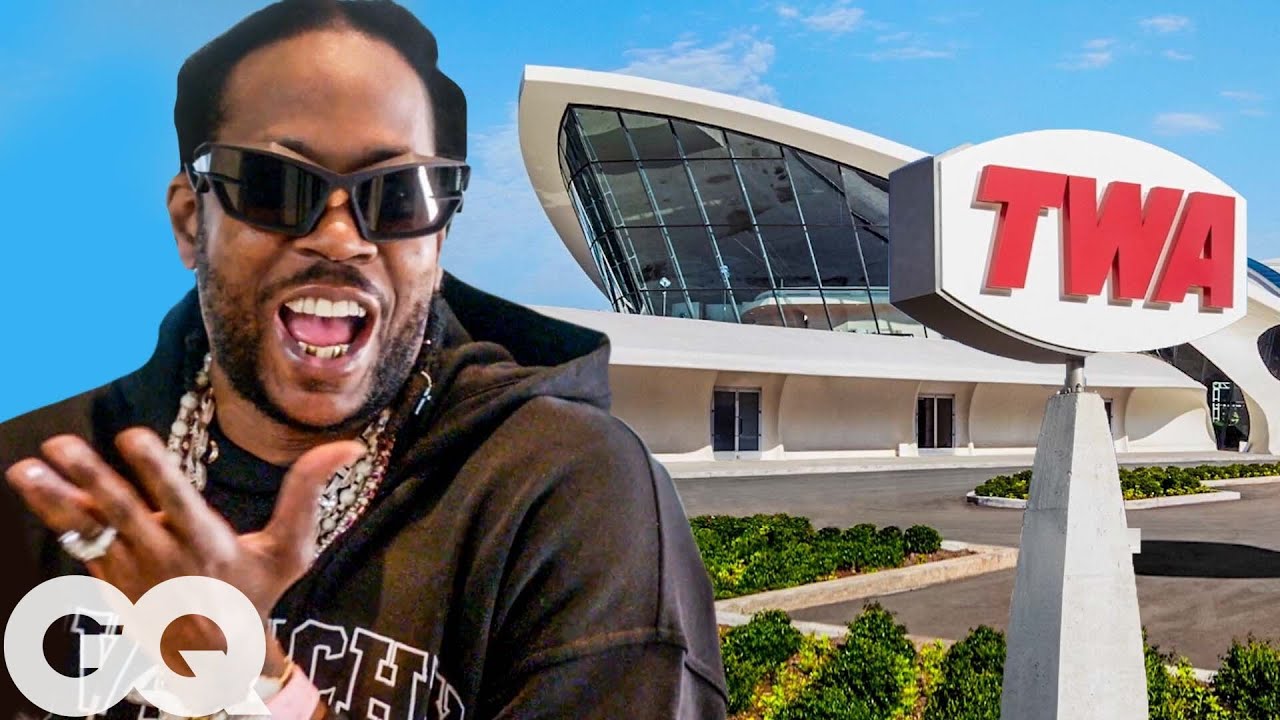 2 Chainz Checks Out a 5-Star Hotel at JFK Airport | Most Expensivest | GQ