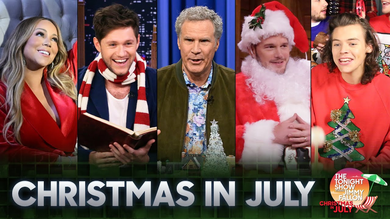 Christmas in July on the Tonight Show