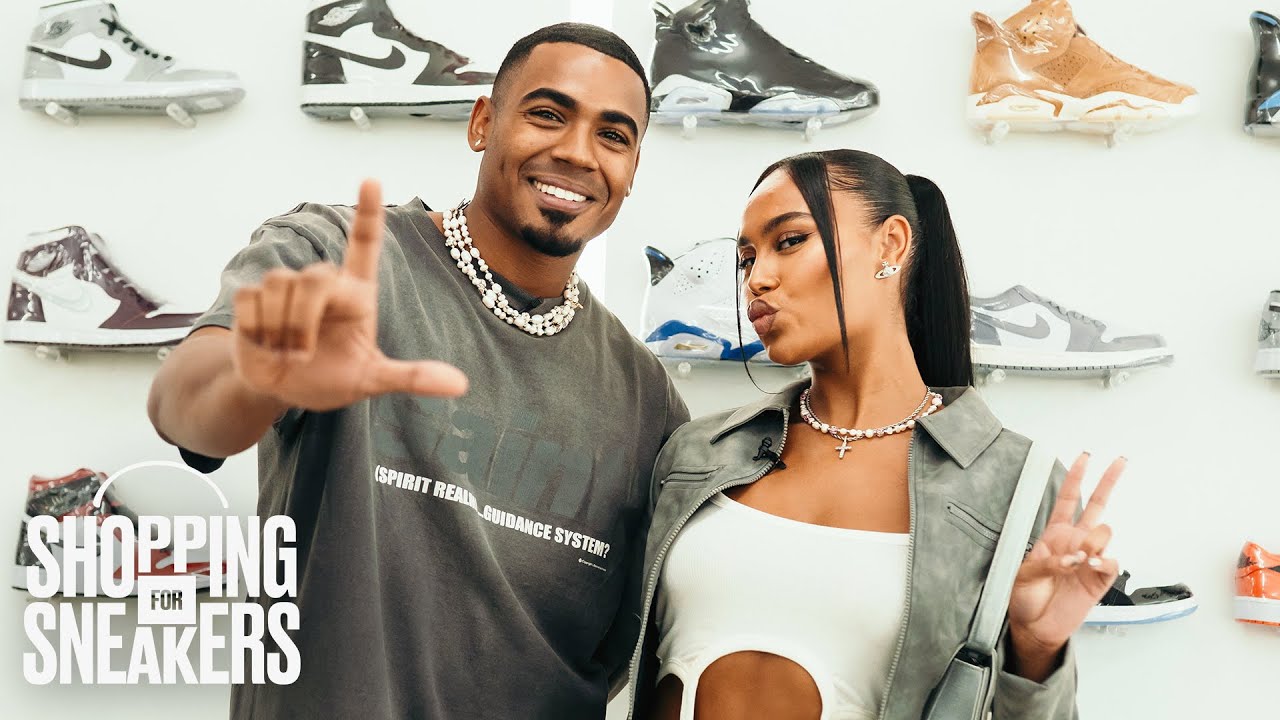 Love Island’s Tyrique & Ella Go Shopping for Sneakers at Kick Game