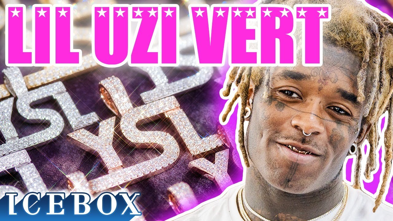 Lil Uzi Vert Celebrates Pink Tape With a Bunch of New YSL Chains at Icebox!