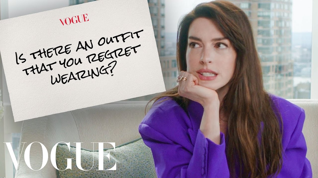 Anne Hathaway Answers 7 Questions | Vogue