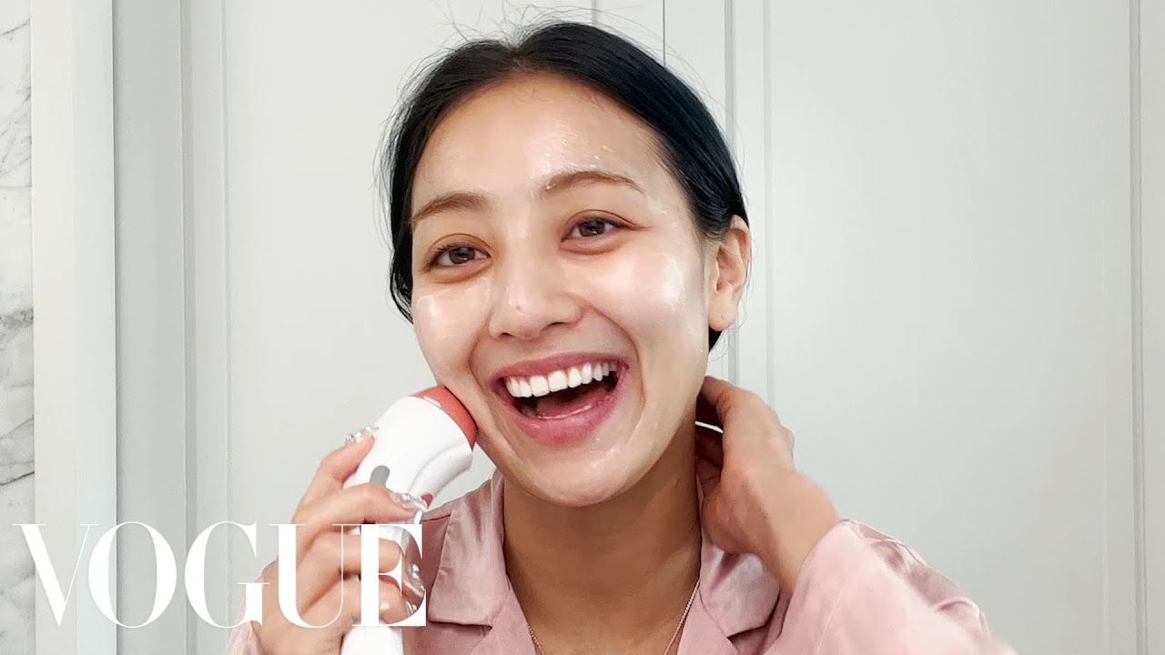 TWICE’s JIHYO on Skin Care & Soft Blush Makeup | Beauty Secrets | Vogue