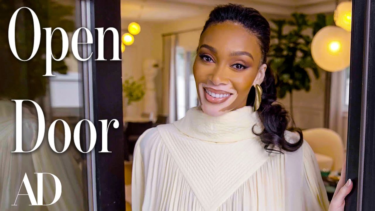 Inside Winnie Harlow’s Glamorous Hollywood Home | Open Door | Architectural Digest