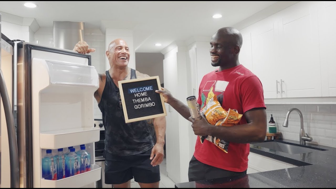 Dwayne ‘The Rock’ Johnson Surprises UFC Fighter Themba Gorimbo With New House