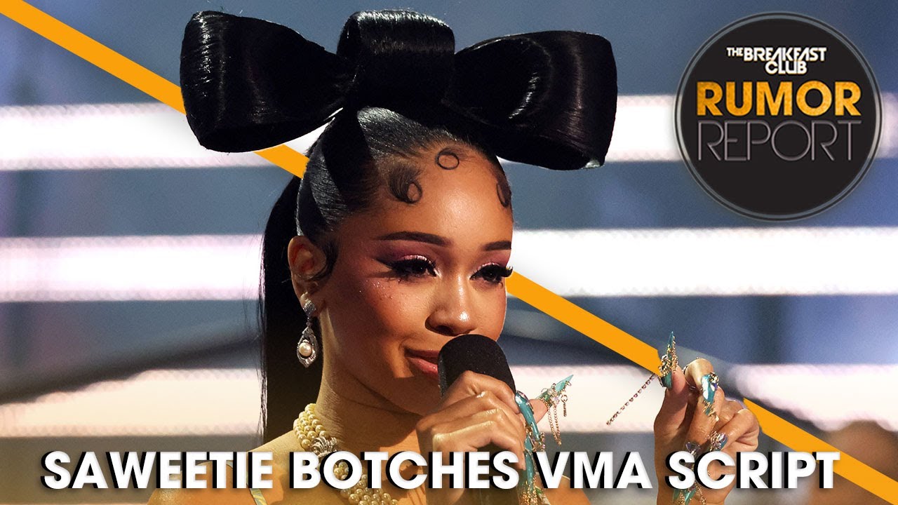 Saweetie Catches Flak For Teleprompter Flub During VMAs + More