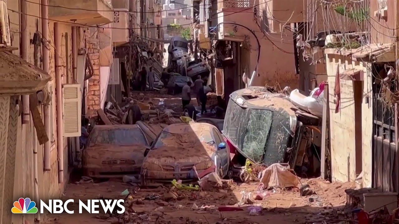 Massive flooding in Eastern Libya claims over 8,000 lives