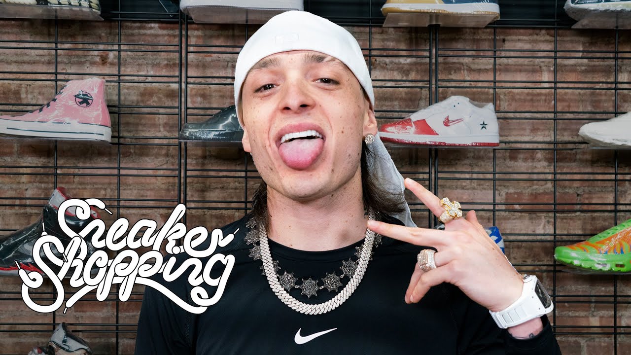 Peso Pluma Goes Sneaker Shopping With Complex