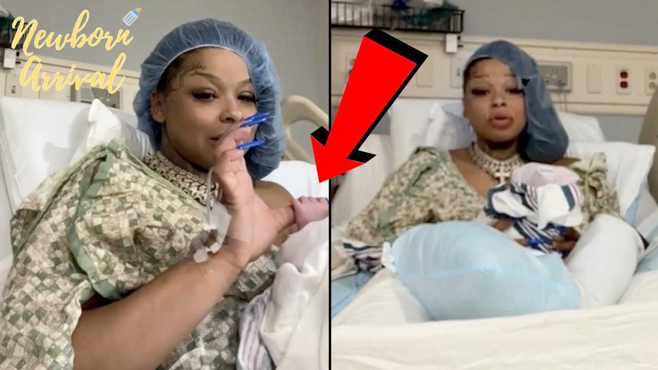 Chrisean Rock Goes Live With Blueface Son Chrisean Malone Porter! 👶🏽