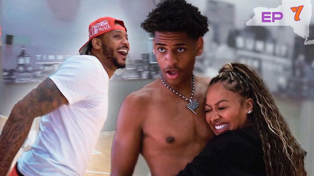 “We Do EVERYTHING Together.” Kiyan Anthony Hoops & Chills With Lala & Carmelo! Lala Demands RESPECT!