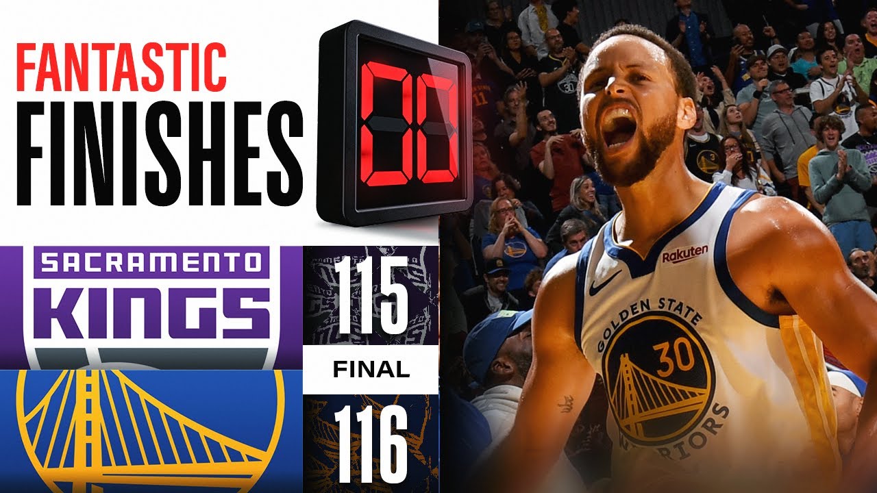 Final 3:02 MUST-SEE ENDING Kings vs Warriors! |