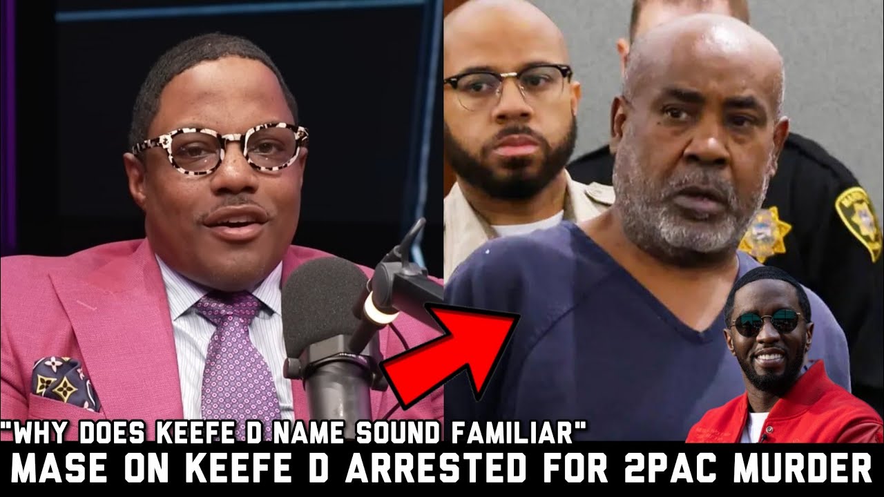 Mase Had This To Say About Keefe D Arrested For 2pac Murder…