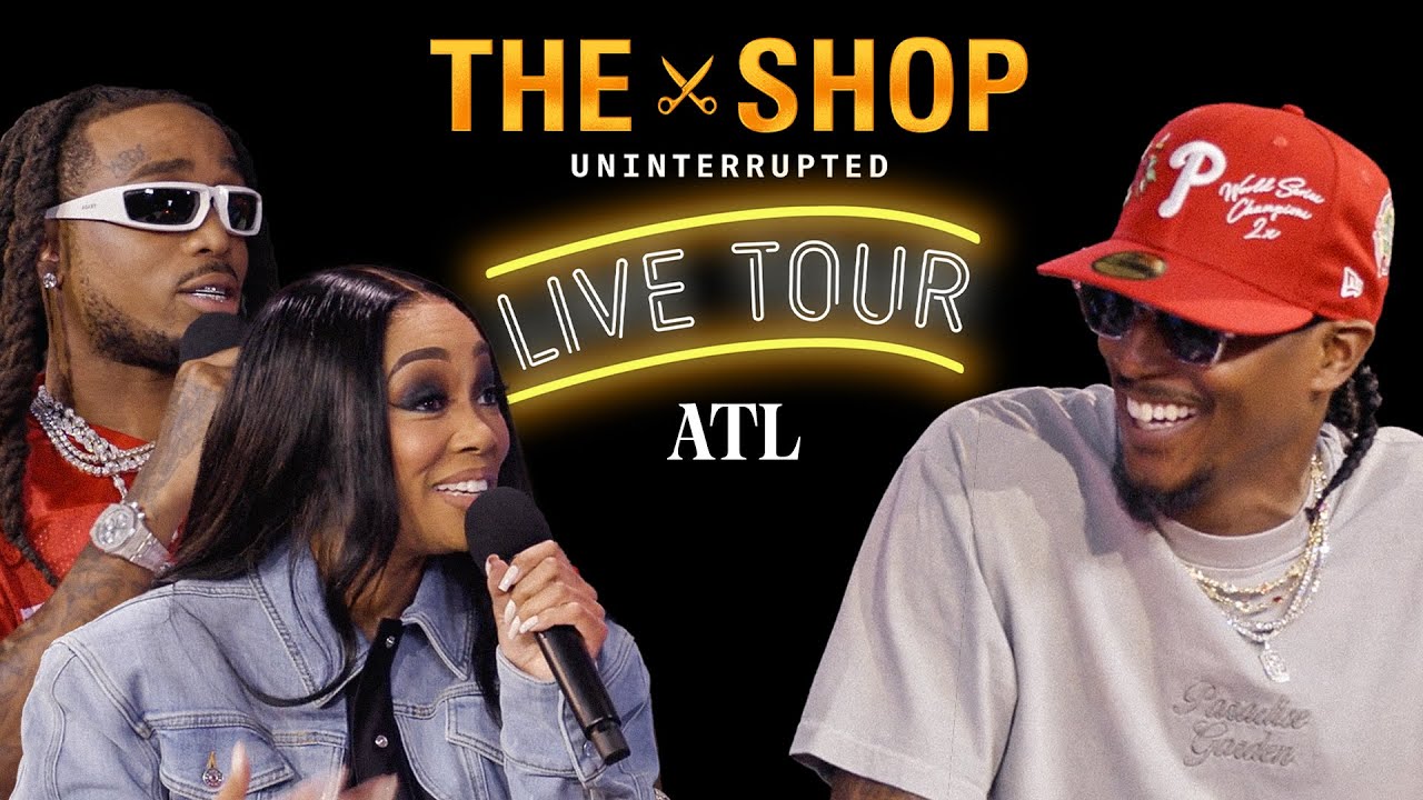 Welcome to The Shop UNINTERRUPTED Live Tour Atlanta with Quavo, Monica, & Lou Williams