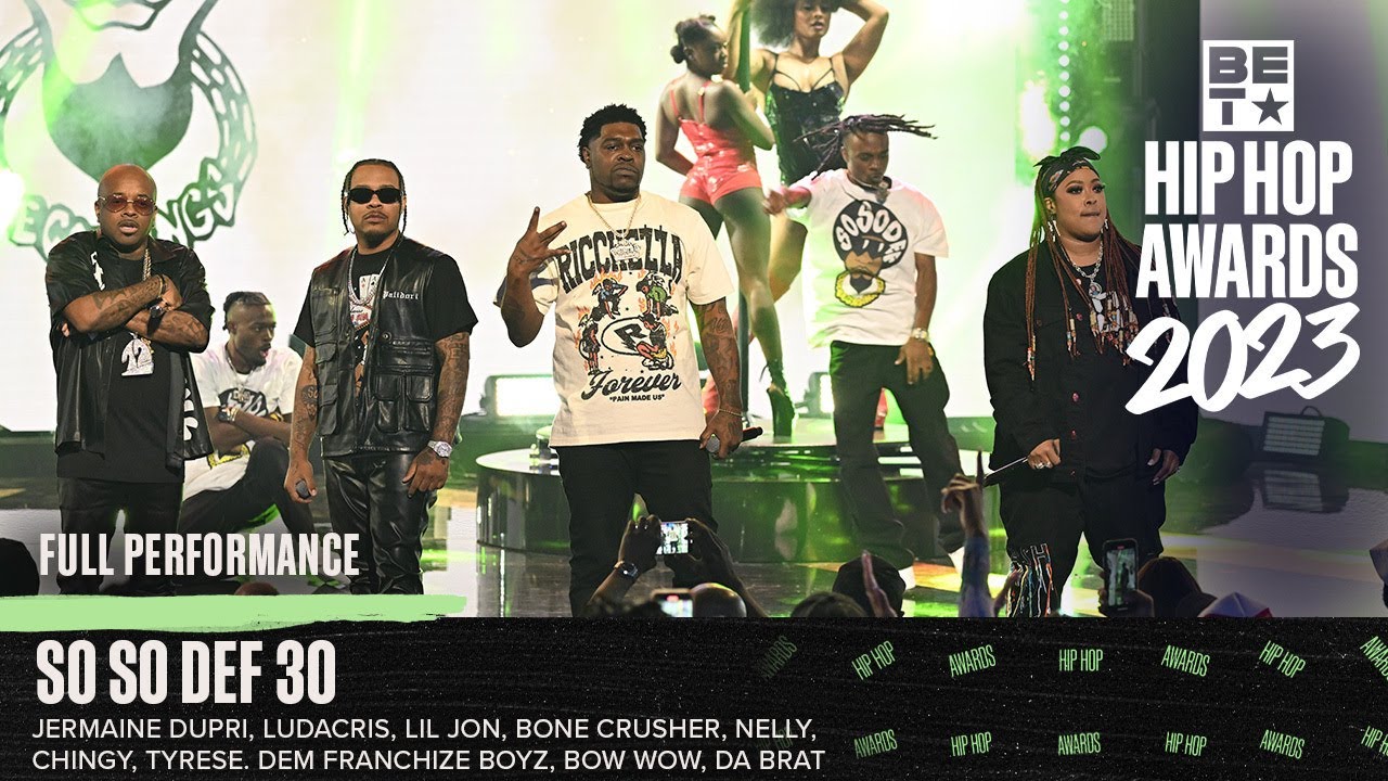 Jermaine Dupri Brings Ludacris, Chingy, Lil Jon & More To Perform Classics | Hip Hop Awards ’23