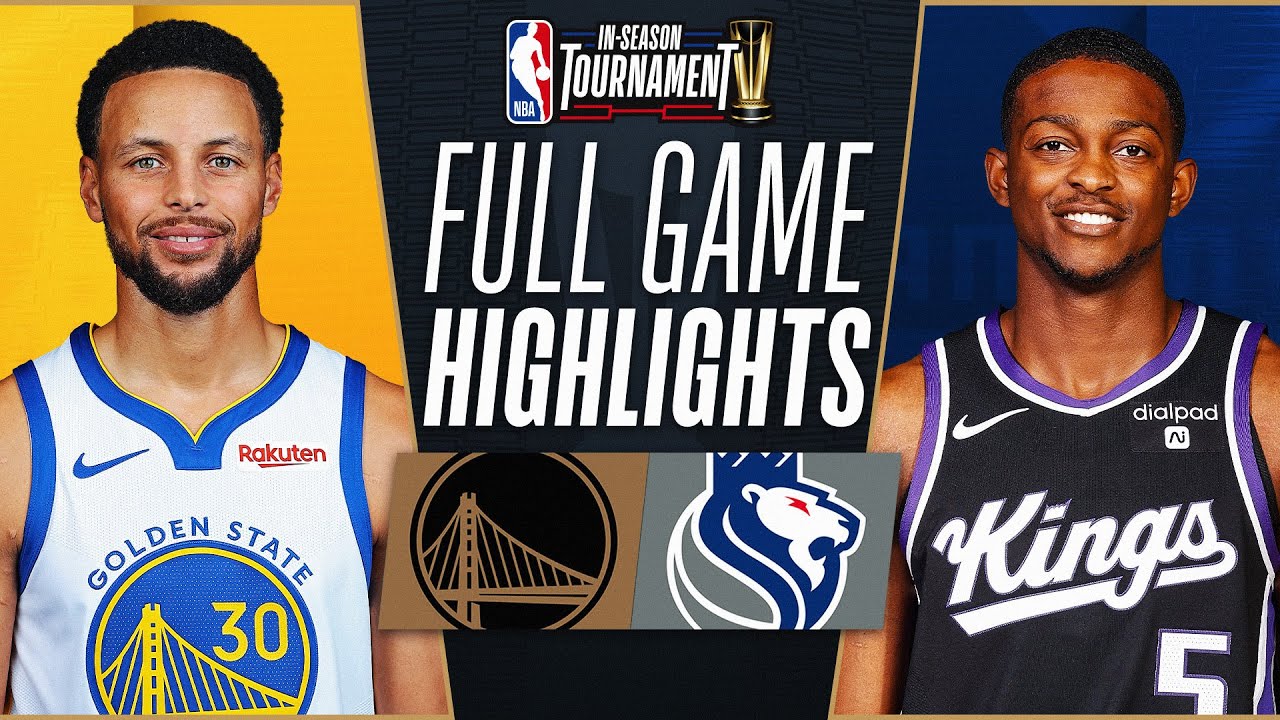 WARRIORS at KINGS | NBA IN-SEASON TOURNAMENT 🏆 | FULL GAME HIGHLIGHTS