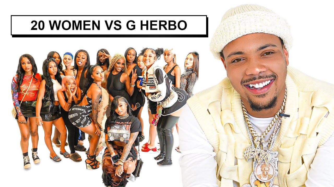20 WOMEN VS 1 RAPPER: G HERBO