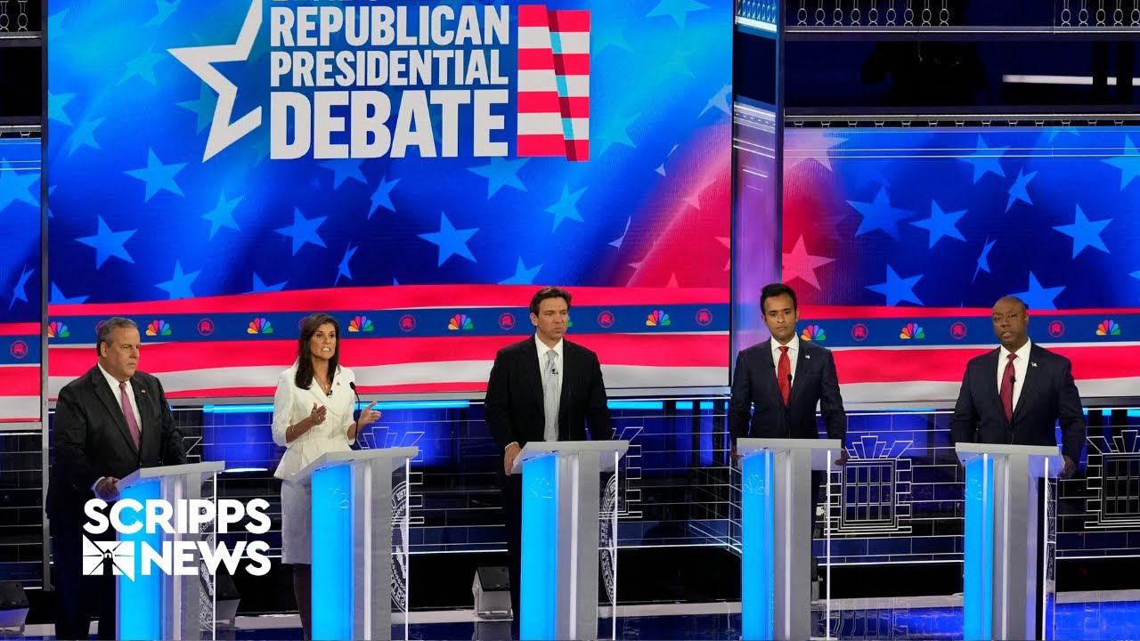 Republican presidential hopefuls square off in third GOP debate