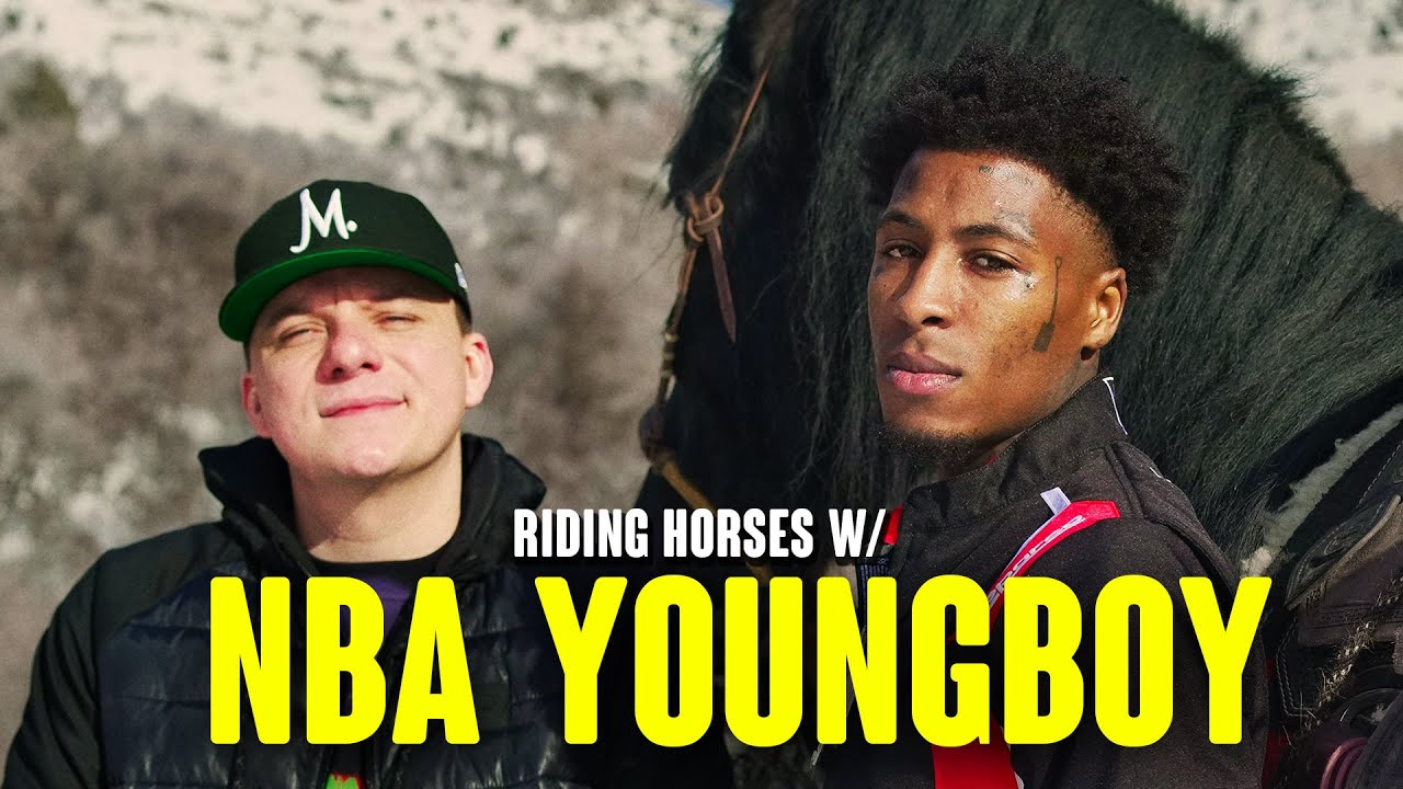 Ridin’ Horses w/ NBA YOUNGBOY on Grave Digger Mountain