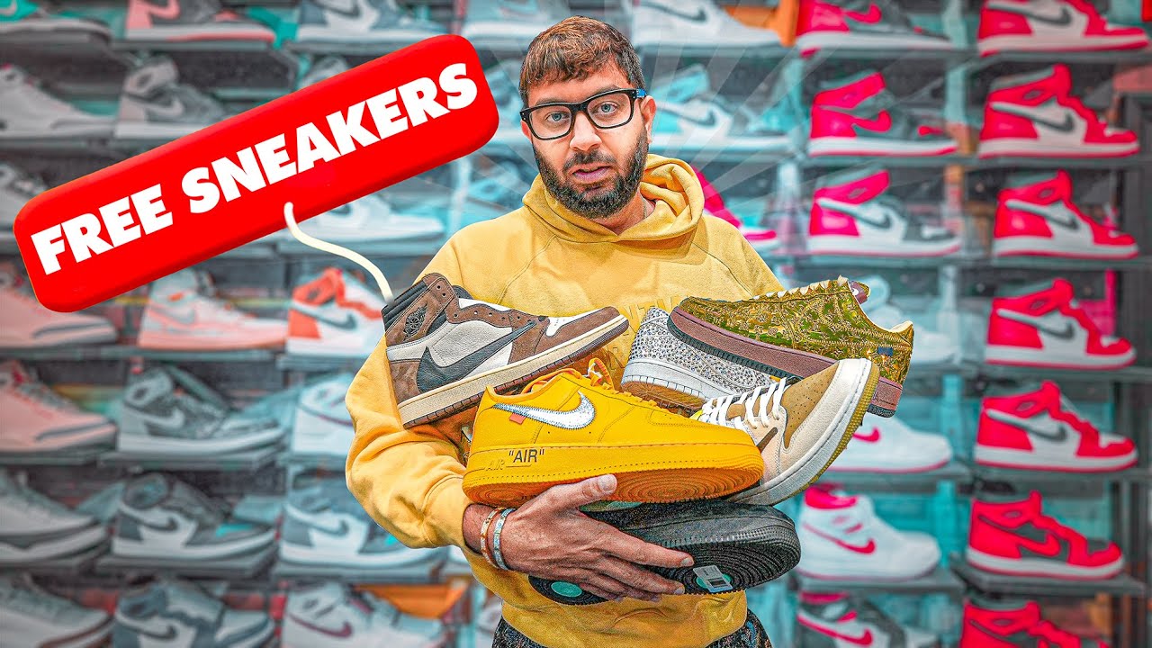 I OPENED A FREE SNEAKER STORE!